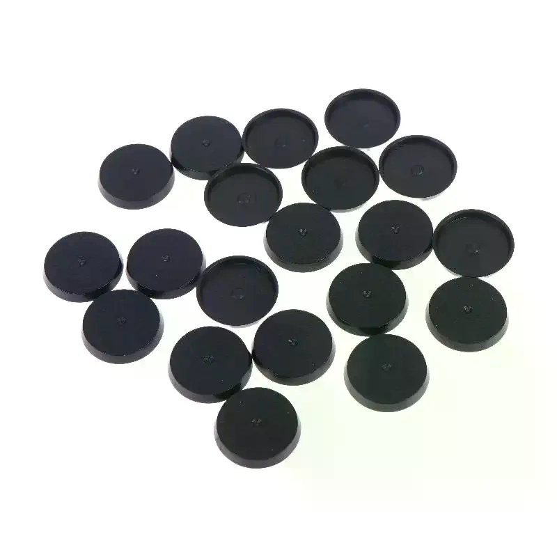 Model Figure Base - 20/100 Buah Alas Miniatur Wargame Bulat