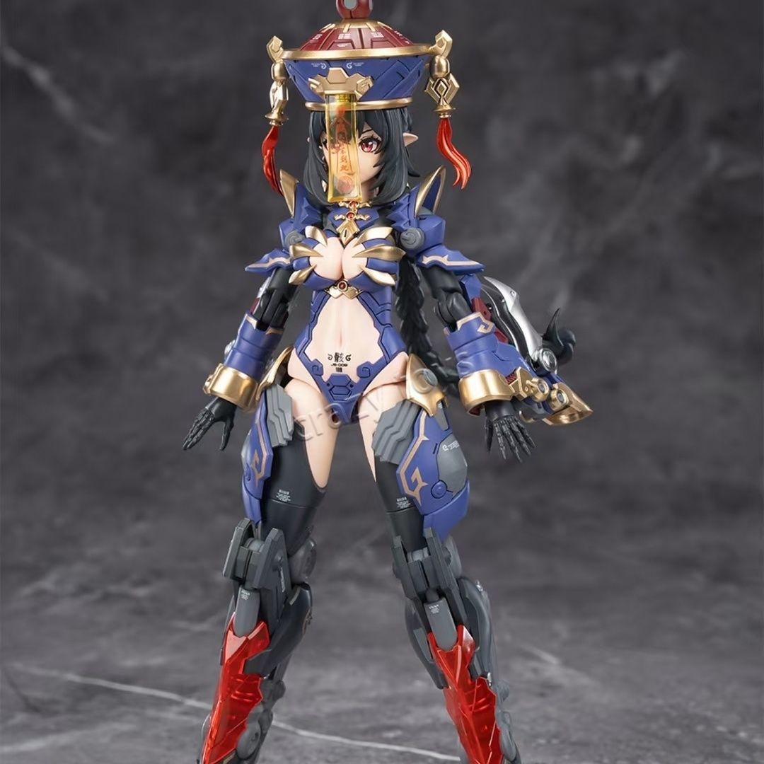 Model Kit Zombie Girl - 【Tersedia】Hemoxian Reverberation Of Medta Jiulian 1/12