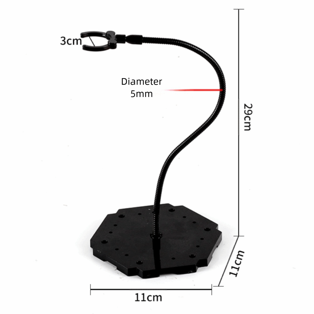 Model Figure Base - Stand Figur Anime Snake Tube PVC
