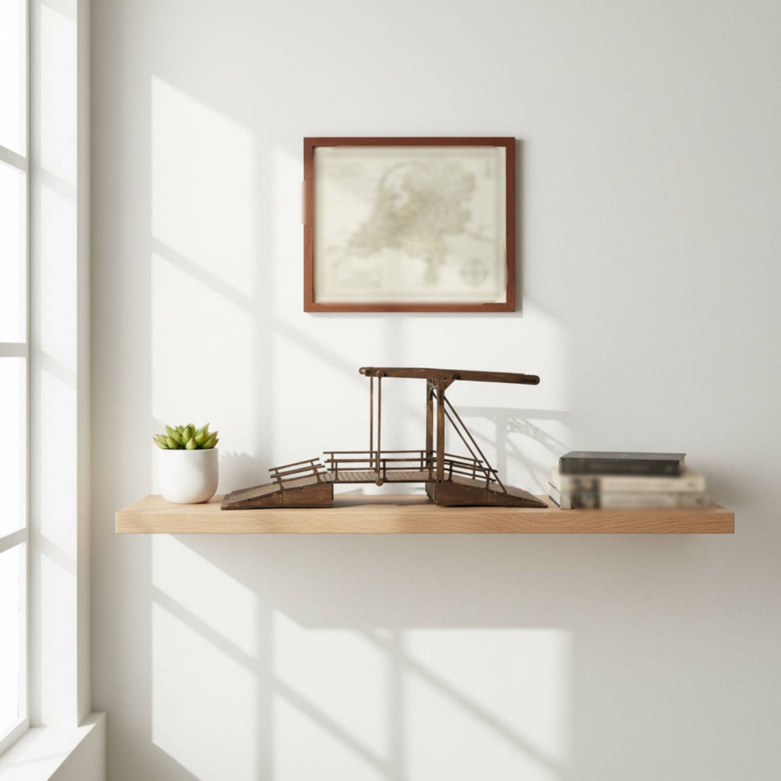 Model Kit Wood - Model Jembatan Kayu Buatan Tangan Era