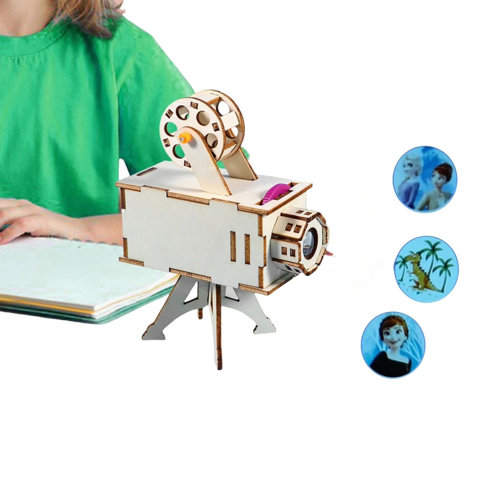 Model Kit Wood - Kit Model Proyek Sains Kayu DIY