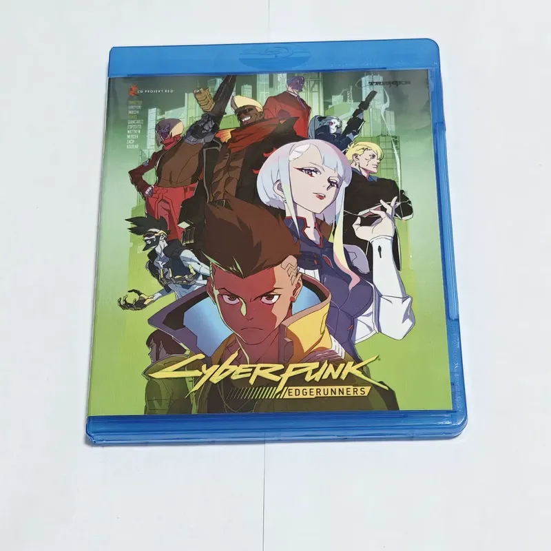 Model Kit Runner Organizer - Kotak Blu-ray BD Disc Cyberpunk Edge