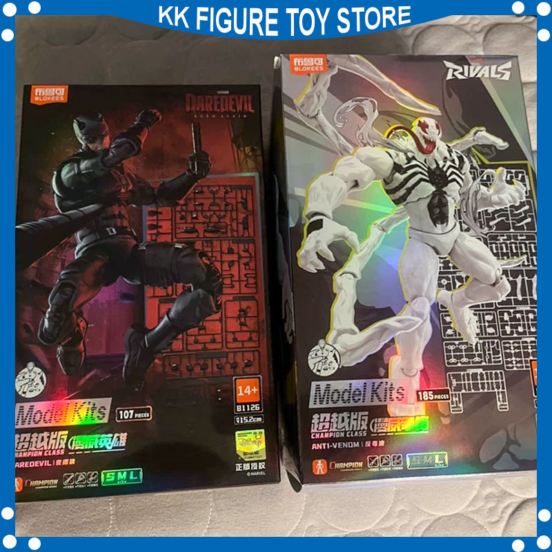 Model Kit Venom - Tersedia Blokees Baru Marvel Hero Champion
