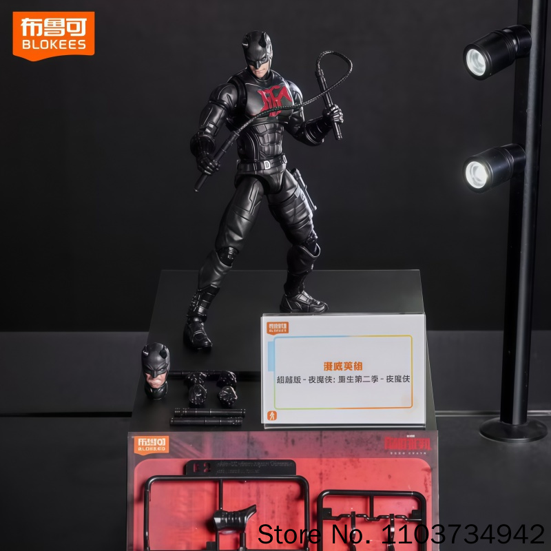 Model Kit Venom - Blokees Daredevil Anti-Venom Spider-Man Action Figure