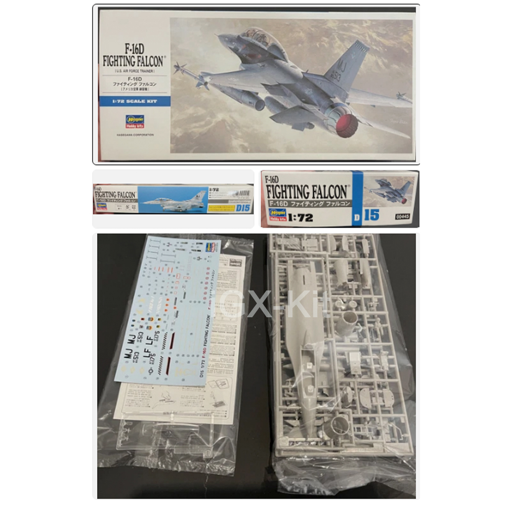 Model Kit F16 - Skala 1:72 US F16 F16D F-16D