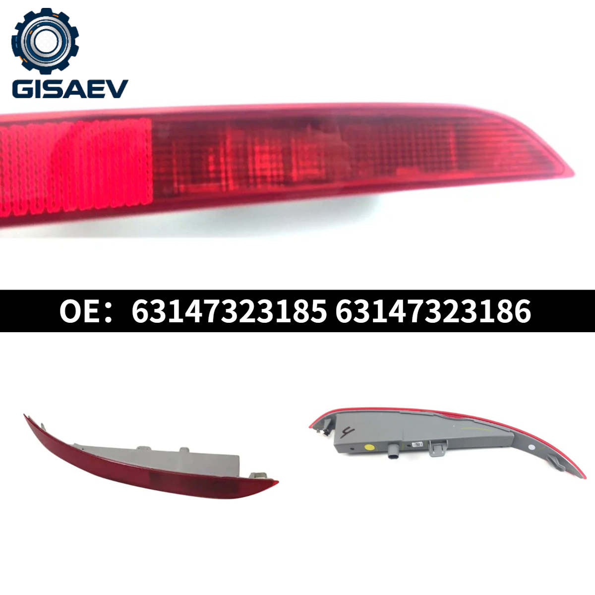 Model Kit F16 - 1PCS GISAEV OE：63147323185 63147323186 Lampu Rem