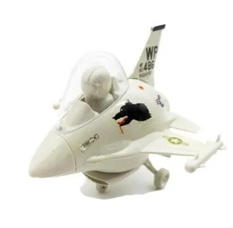 Model Kit F16 - Pesawat Tempur F16 Plastik Rakitan Versi