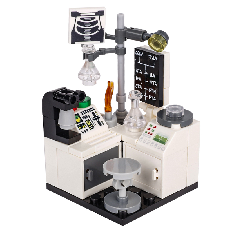 MOC City Lab laboratorium Kit  - Lego Set City ulasan dan harga