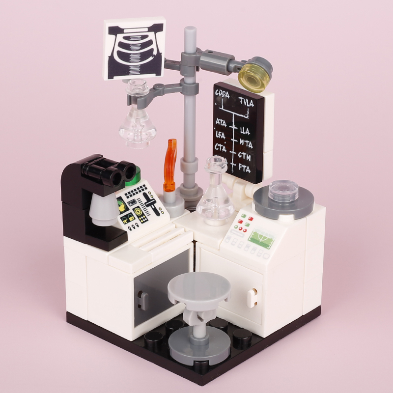 MOC City Lab laboratorium Kit  - Lego Set City ulasan dan harga