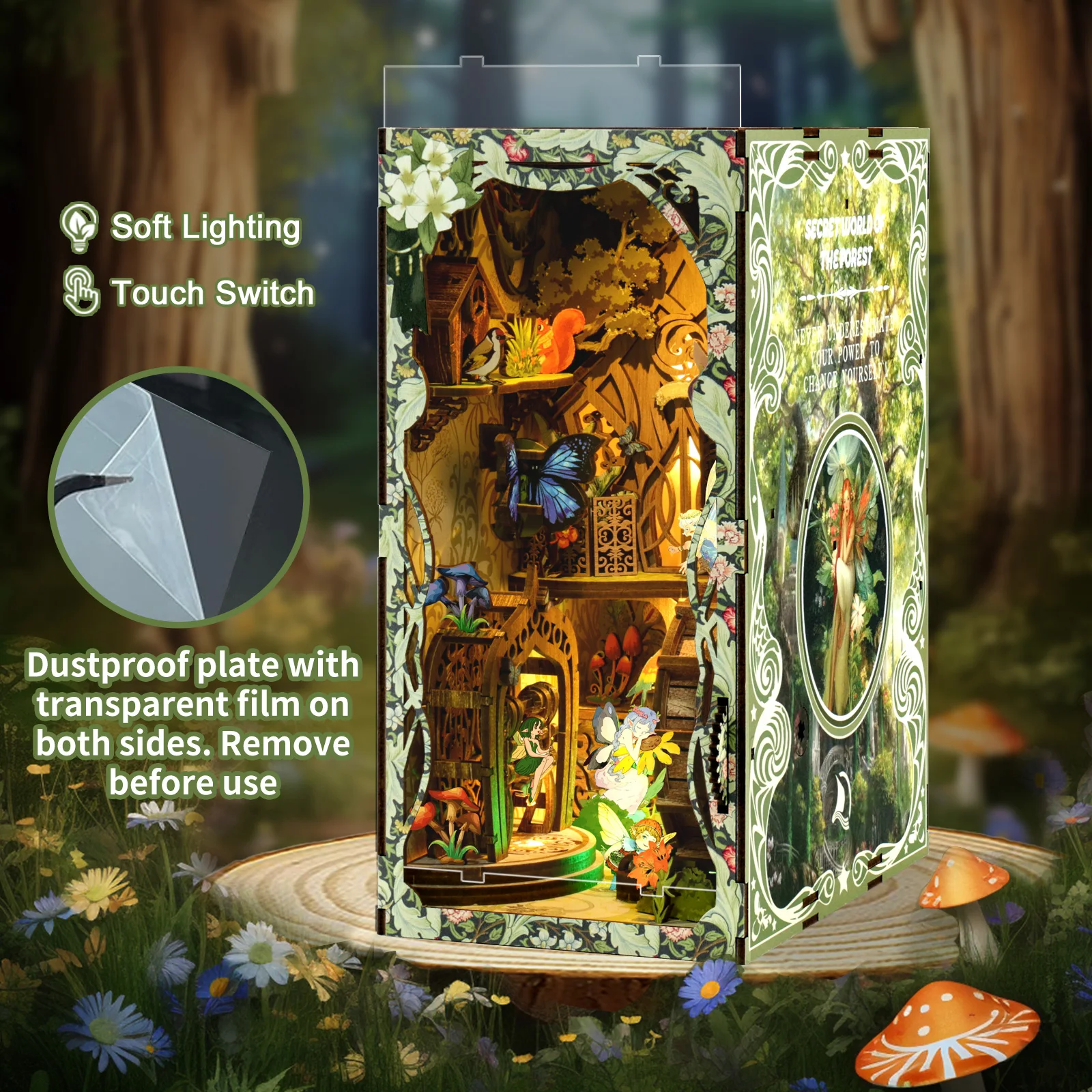 Kit Rumah Miniatur DIY Keren,  - Model Kit Wood ulasan dan harga