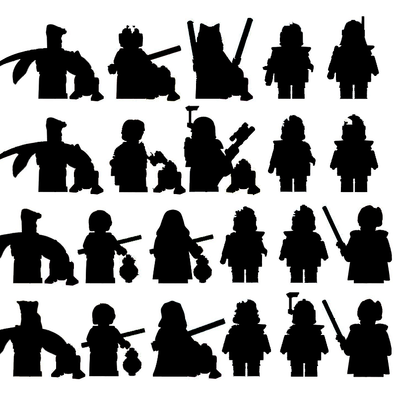 STAR WARS TV6120 TV6121 Seri F - Model Kit Star Wars ulasan dan harga