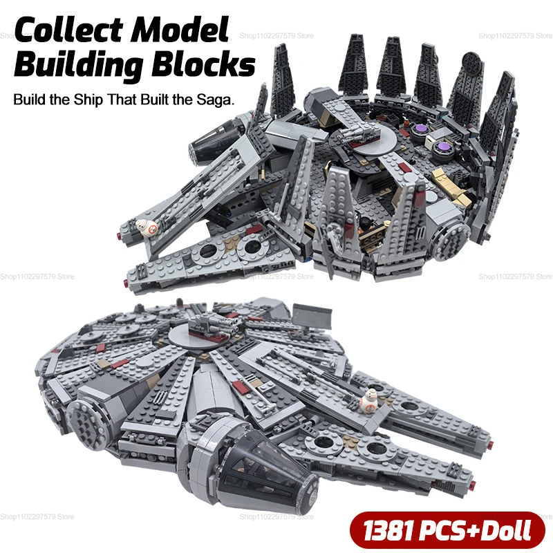 Set Blok Bangunan Pesawat Luar - Model Kit Star Wars ulasan dan harga