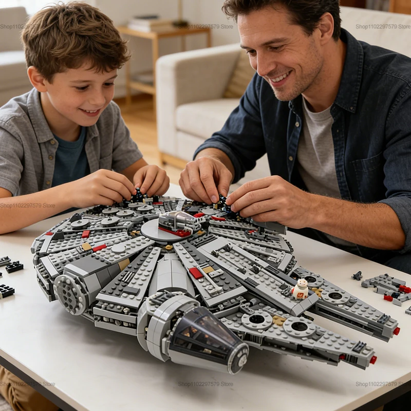 Set Blok Bangunan Pesawat Luar - Model Kit Star Wars ulasan dan harga