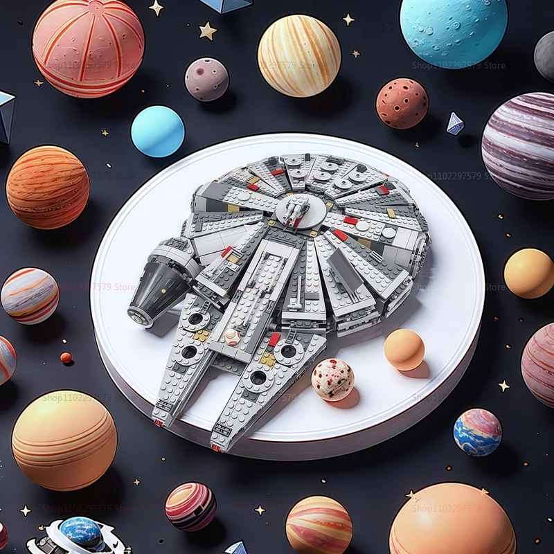 Set Blok Bangunan Pesawat Luar - Model Kit Star Wars ulasan dan harga