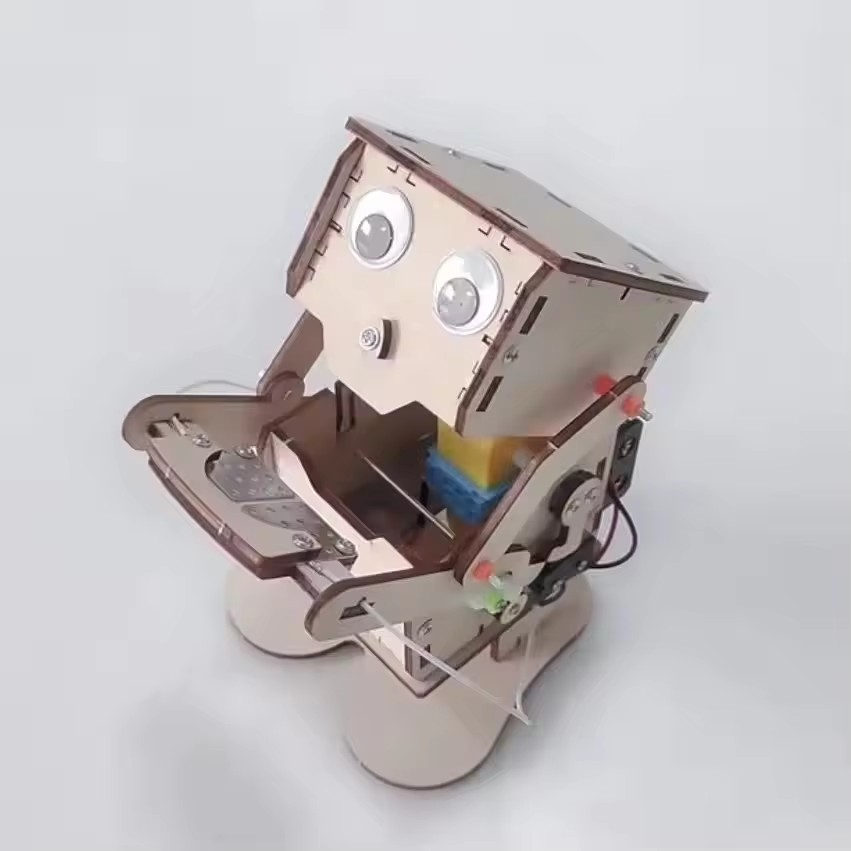 Model Robot Pemakan Koin DIY P - Model Kit Wood ulasan dan harga