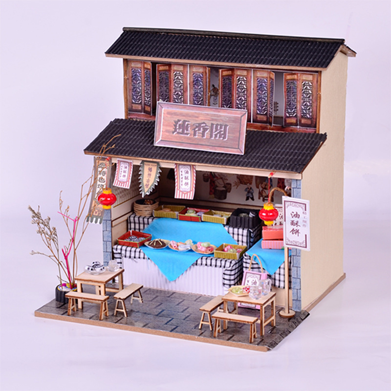 Rumah Miniatur DIY Bergaya Jep - Model Kit Japanese ulasan dan harga