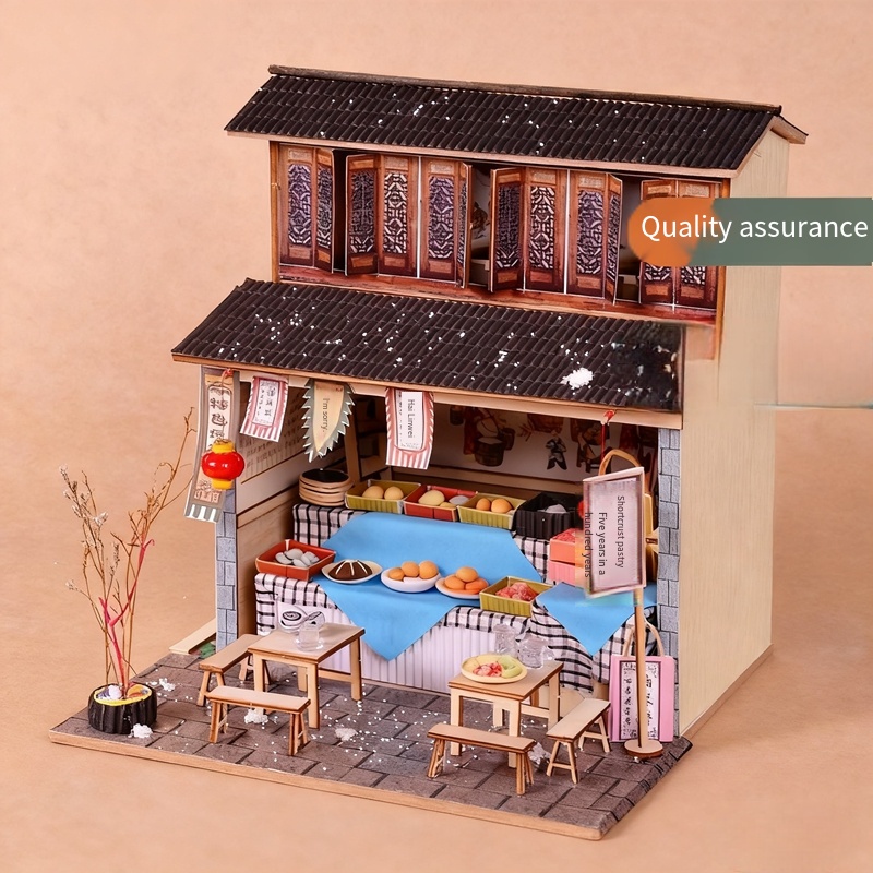 Rumah Miniatur DIY Bergaya Jep - Model Kit Japanese ulasan dan harga