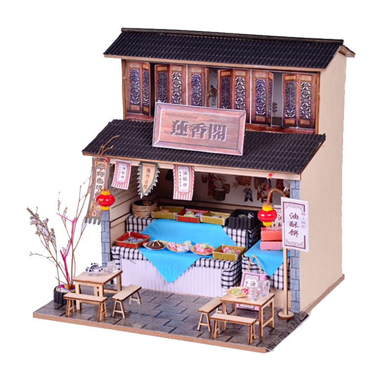 Rumah Miniatur DIY Bergaya Jep - Model Kit Japanese ulasan dan harga