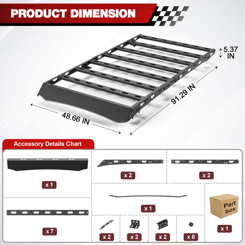 Rak Atap ULON untuk 4 Runner 2 - Model Kit Runner Organizer ulasan dan harga