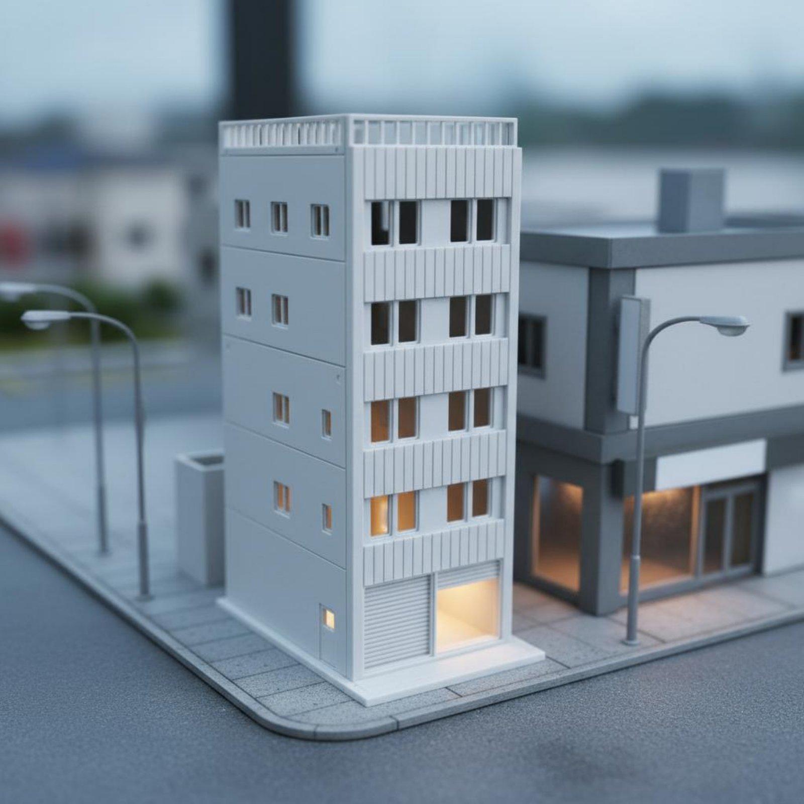 Kit Bangunan Miniatur Rumah Je - Model Kit Japanese ulasan dan harga