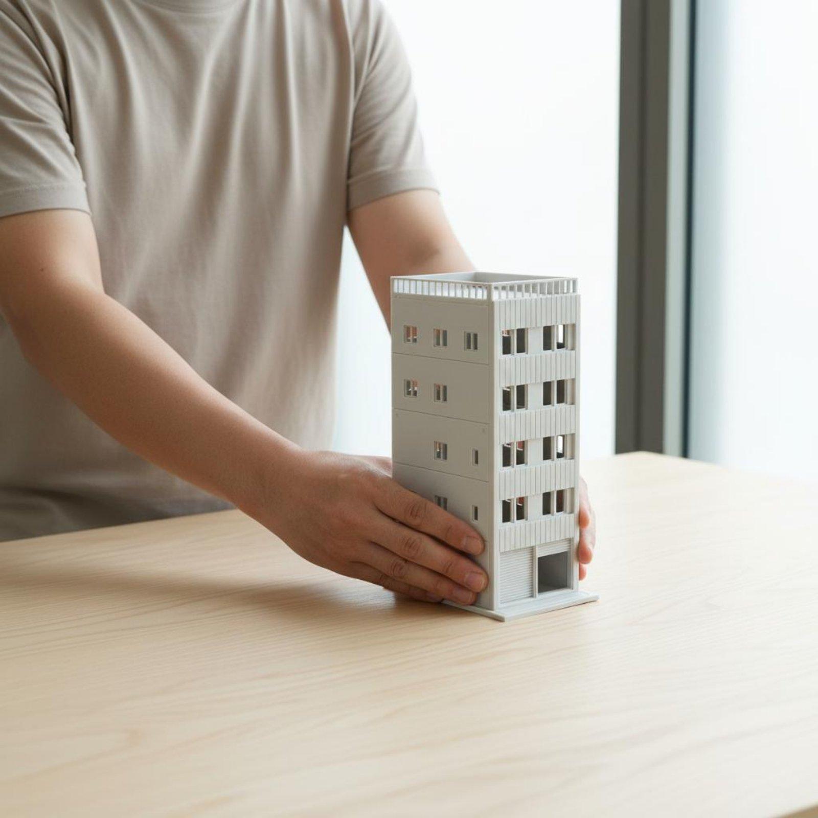Kit Bangunan Miniatur Rumah Je - Model Kit Japanese ulasan dan harga