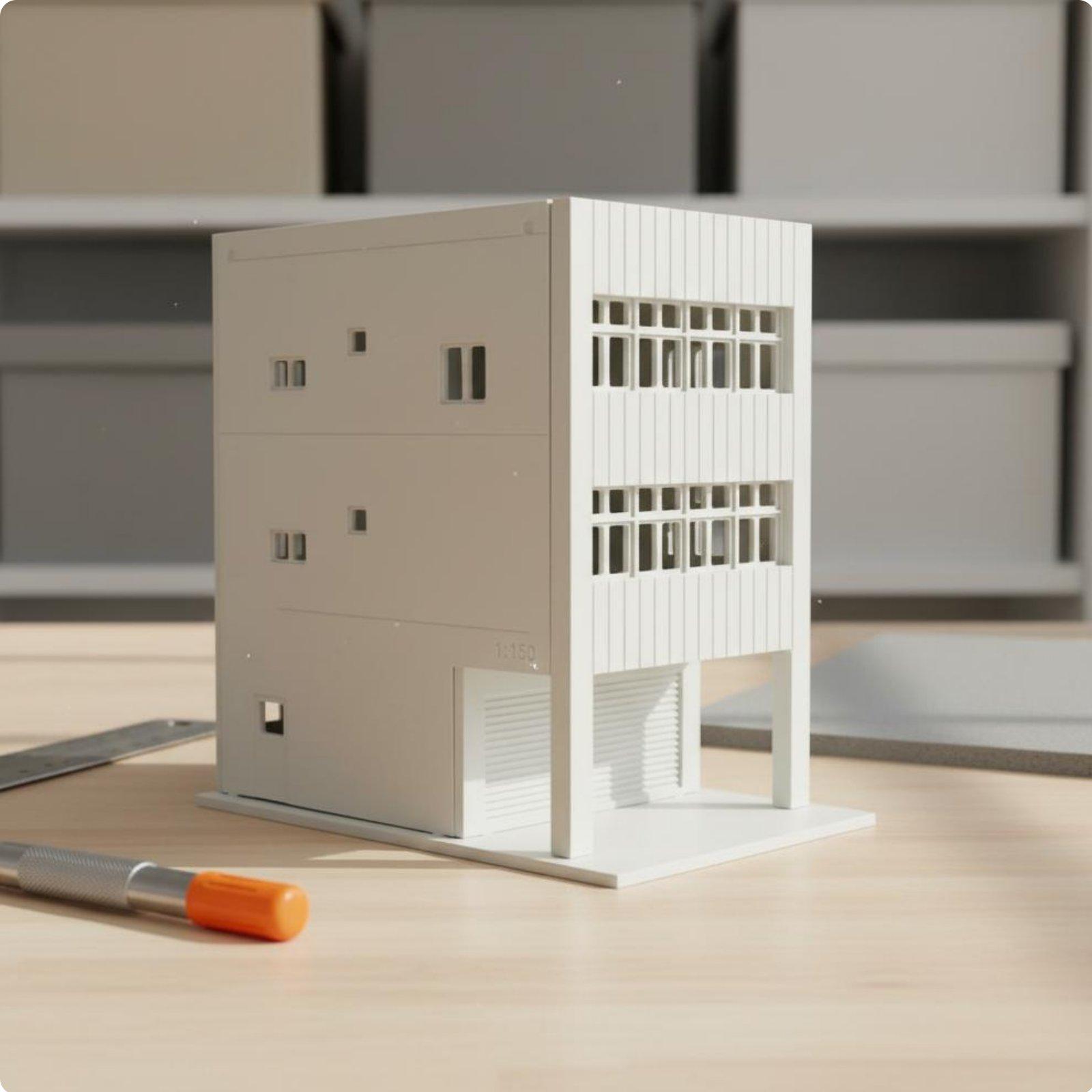 Kit Bangunan Miniatur Rumah Je - Model Kit Japanese ulasan dan harga