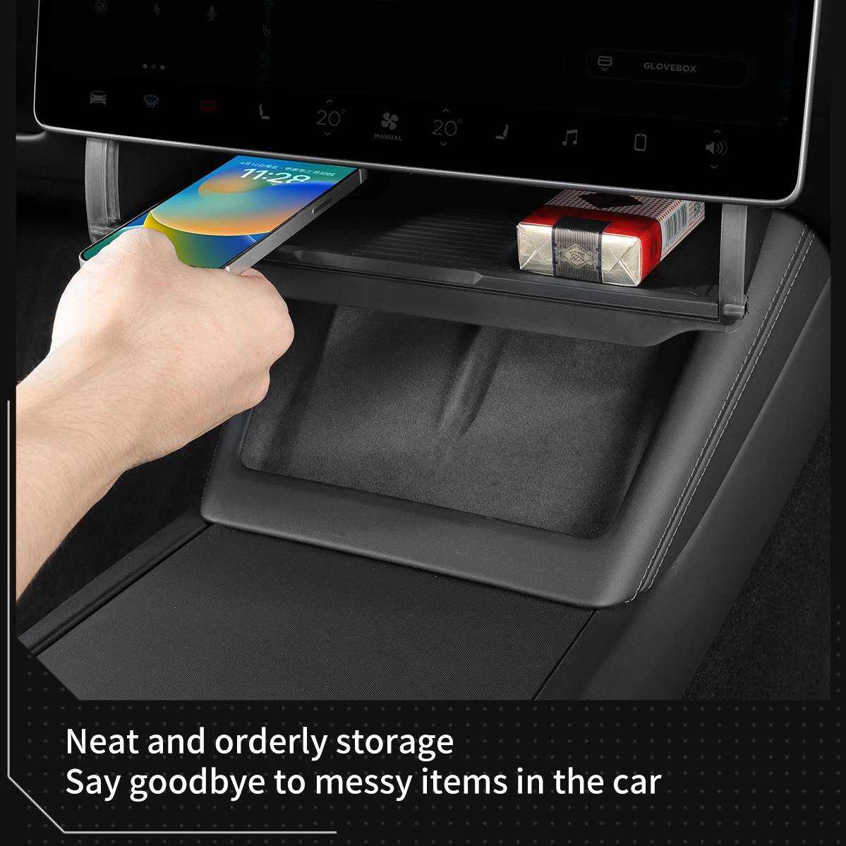 Untuk Tesla Model Y Juniper 20 - Model Kit Runner Organizer ulasan dan harga