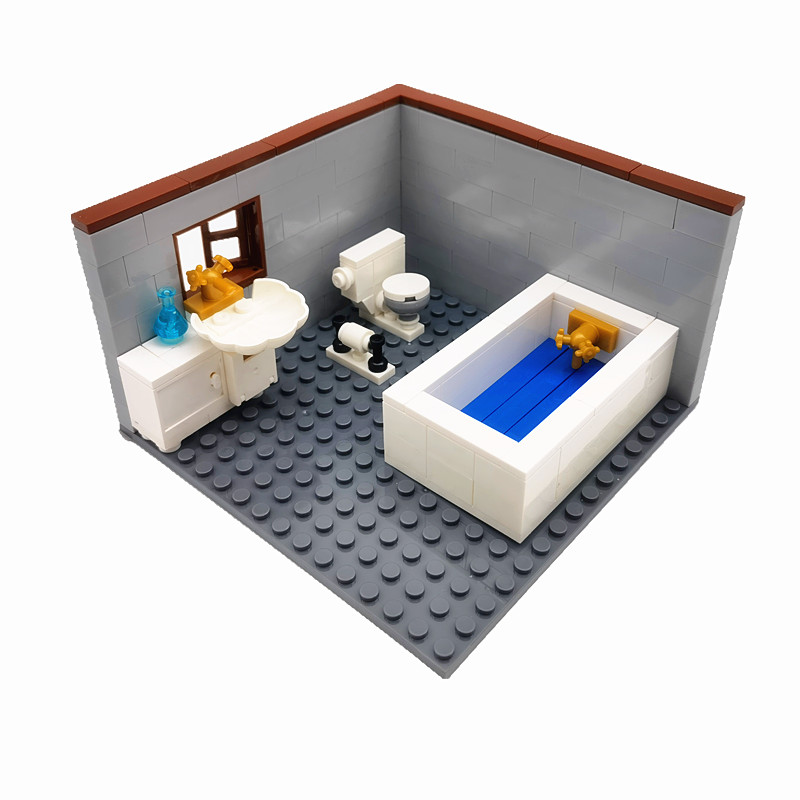 Furnitur Rumah Blok Kota Klasi - Lego Set City ulasan dan harga