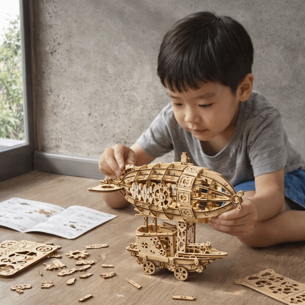 Model Kapal Udara Konstruksi K - Model Kit Wood ulasan dan harga