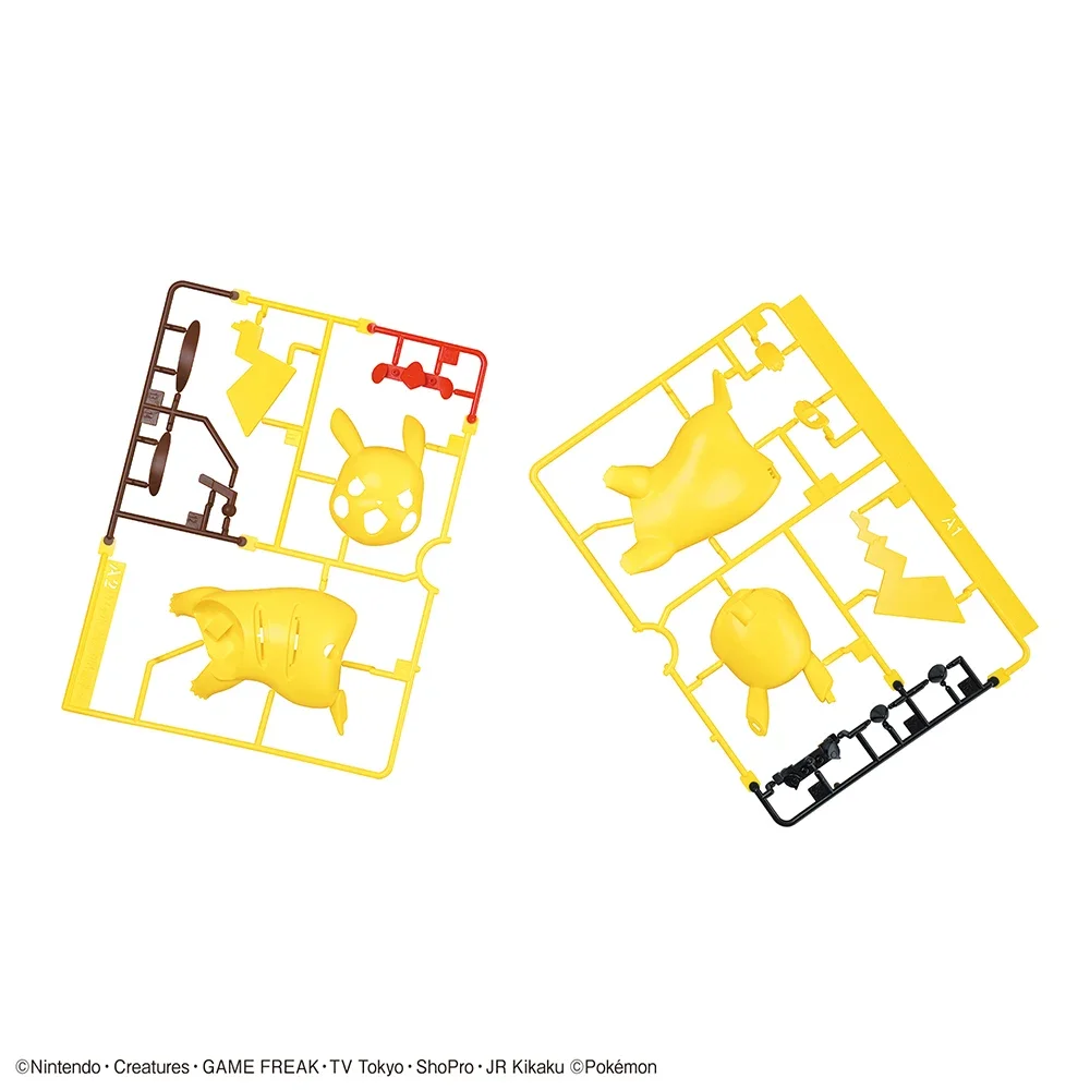 Kit figur Pokemon Bandai asli, - Model Kit Quick Pikachu ulasan dan harga