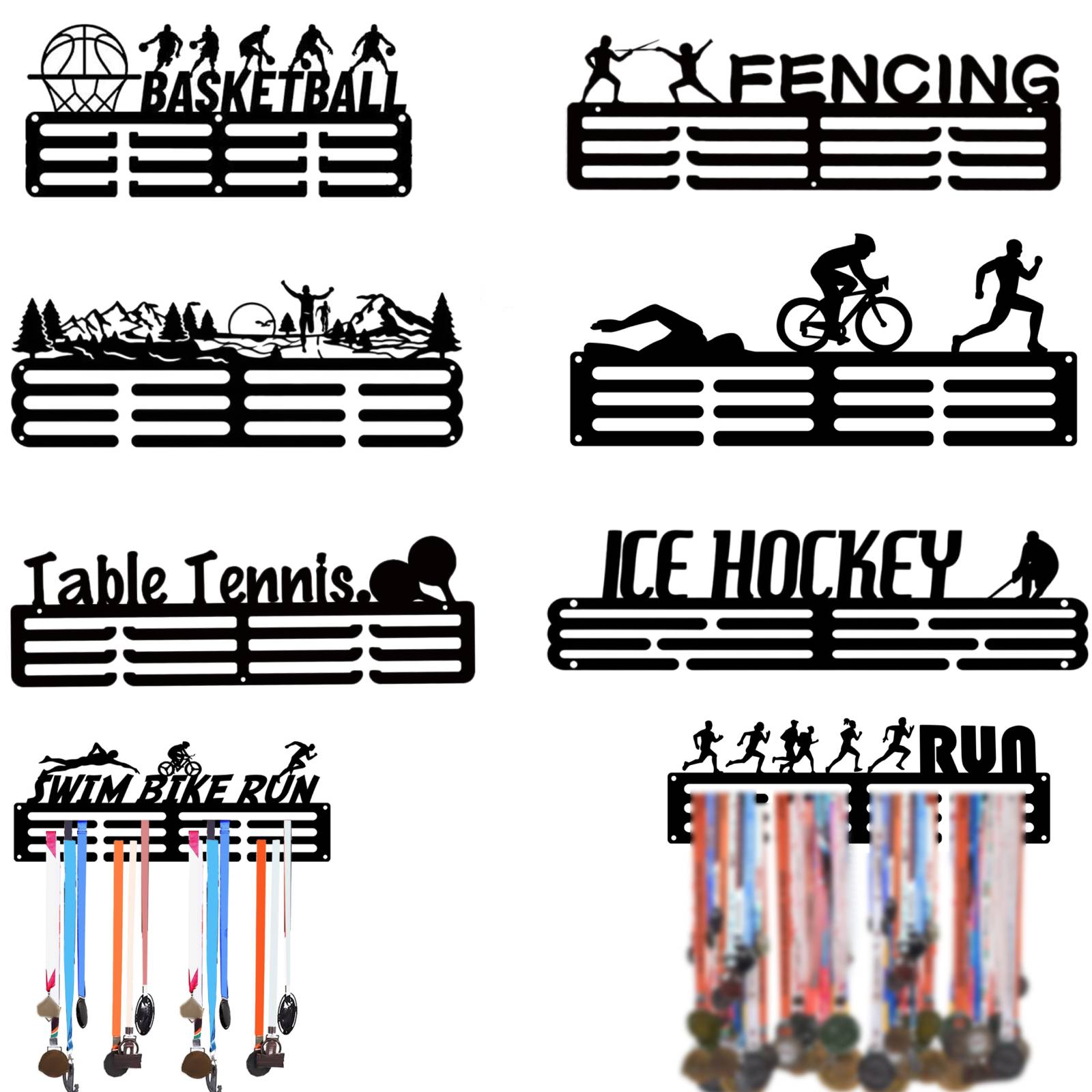 Penghargaan rak Tampilan medal - Model Kit Runner Organizer ulasan dan harga