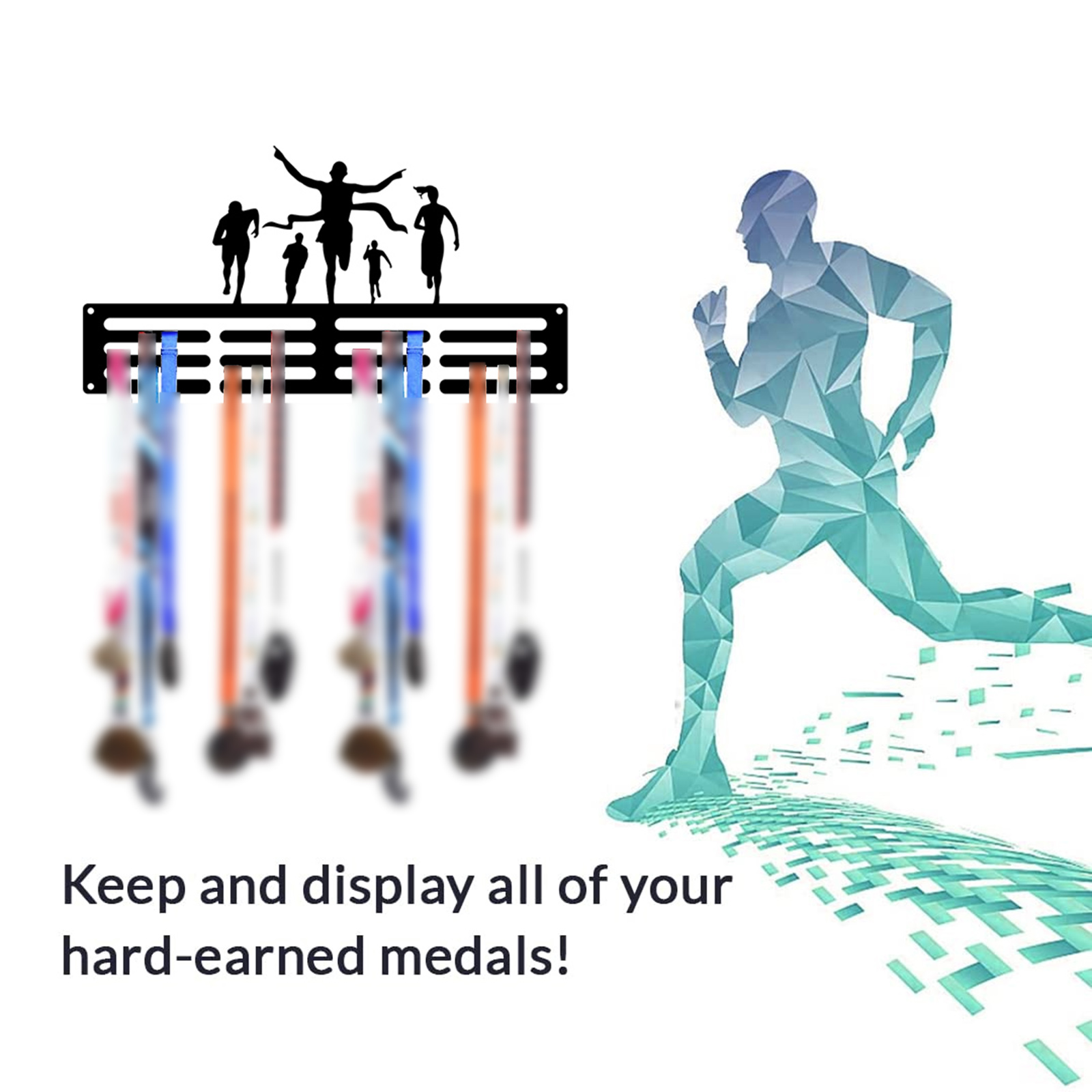 Penghargaan rak Tampilan medal - Model Kit Runner Organizer ulasan dan harga