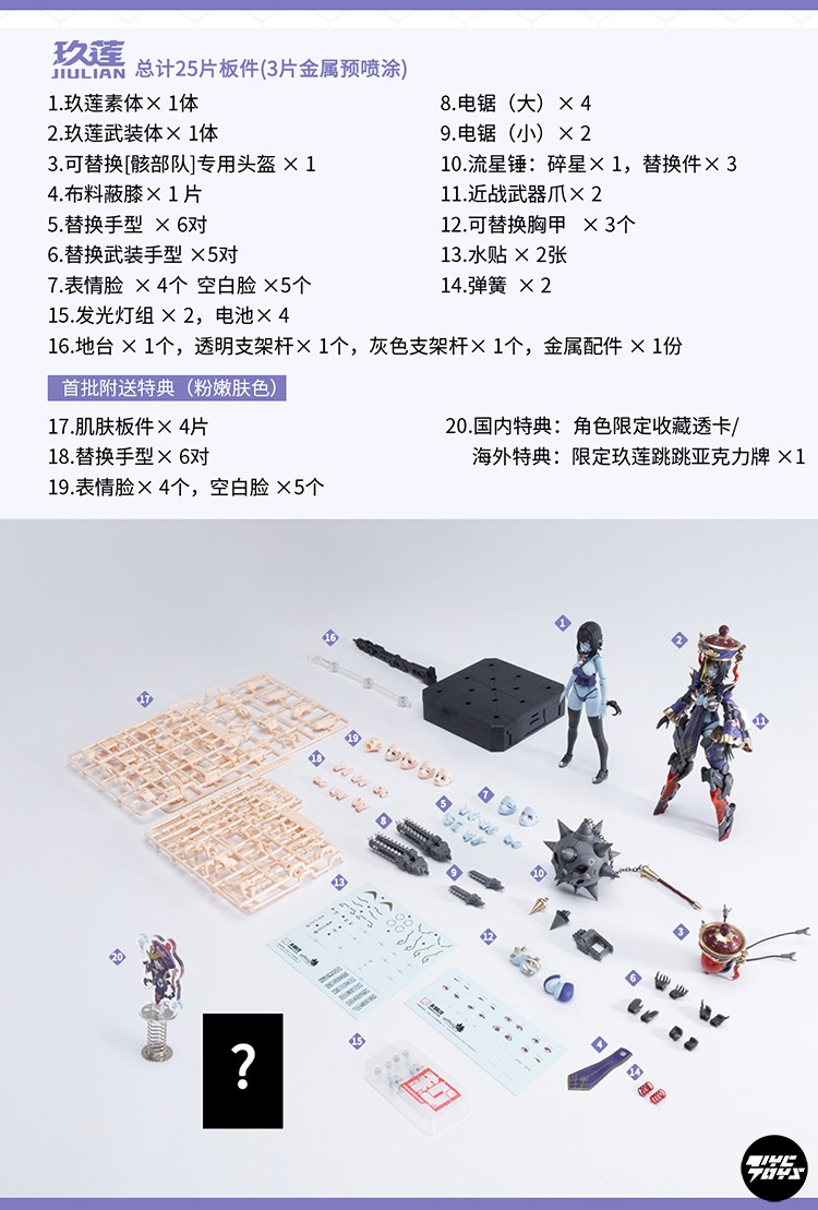 Tersedia HEMOXIAN REVERBERATIO - Model Kit Zombie Girl ulasan dan harga