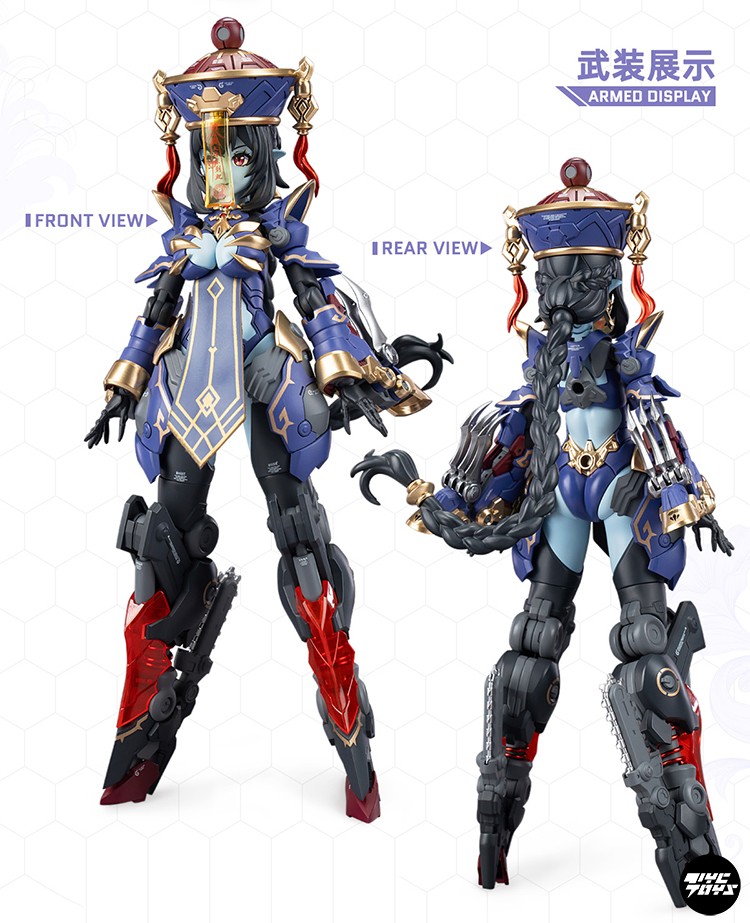 Tersedia HEMOXIAN REVERBERATIO - Model Kit Zombie Girl ulasan dan harga